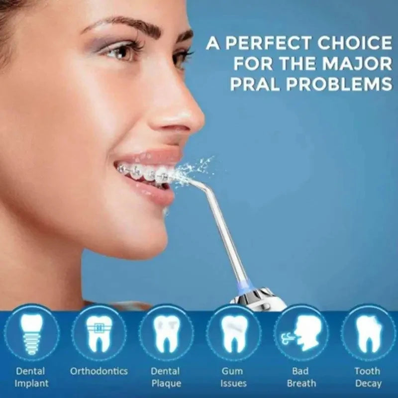 New Oral Irrigator Portable Dental Water Flosser USB Rechargeable