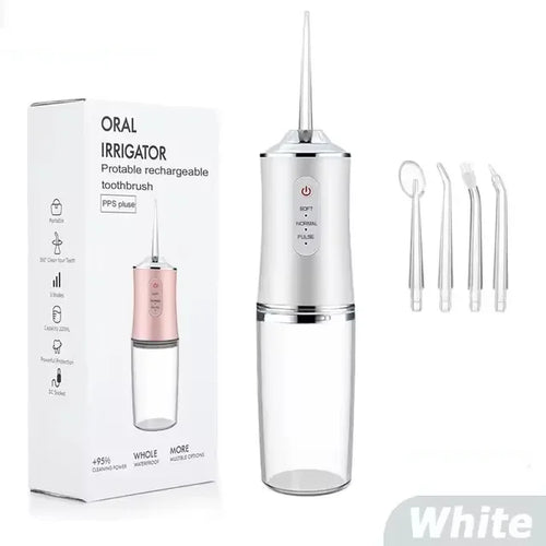 New Oral Irrigator Portable Dental Water Flosser USB Rechargeable