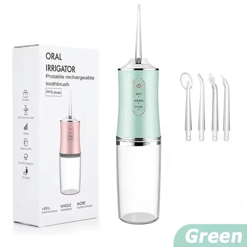 New Oral Irrigator Portable Dental Water Flosser USB Rechargeable