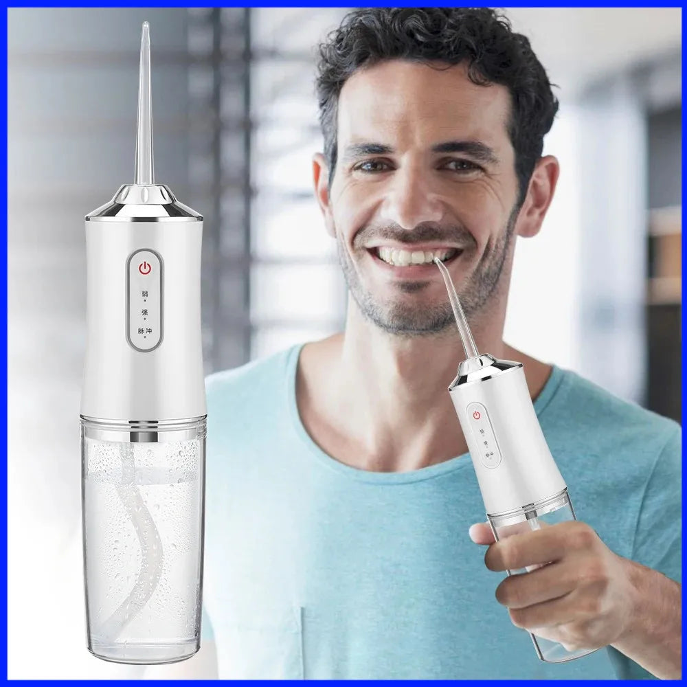 New Oral Irrigator Portable Dental Water Flosser USB Rechargeable