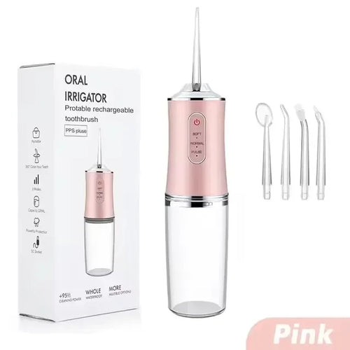 New Oral Irrigator Portable Dental Water Flosser USB Rechargeable
