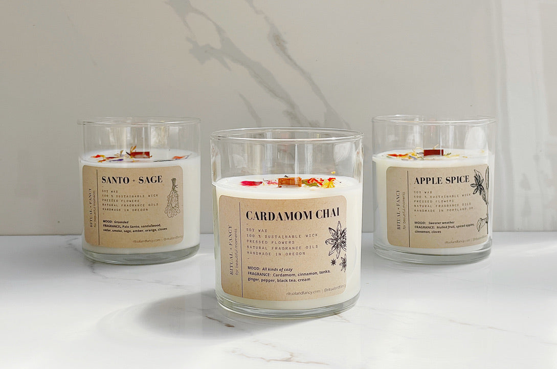 Cardamom Chai (Clean Curing Candles)